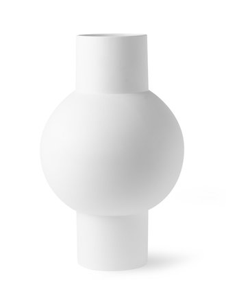 HK Living Matt White Vase M