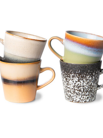 HK Living Americano Mugs Set Of 4