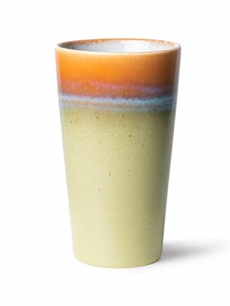 HK Living 70s Latté mug, peat