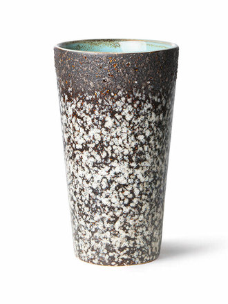 HK Living 70s Latté mug, mud