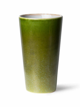 HK Living 70s latte mug, grass