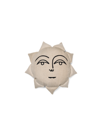 Ferm Living Sun Cushion Natural