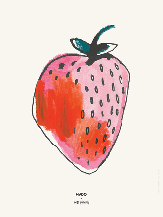 paper collective Strawberry 30x40