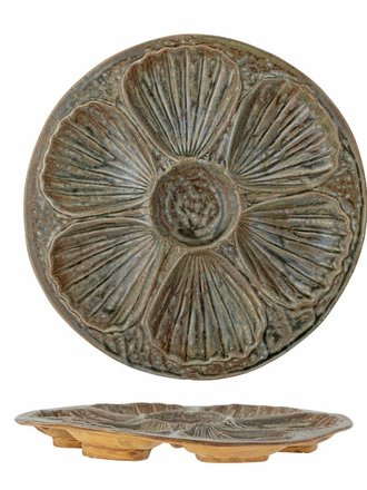 Bloomingville Lois Tray Brown Stoneware