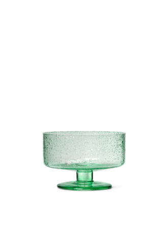 Ferm Living Oli Dessert Cup Recycled Clear Glass