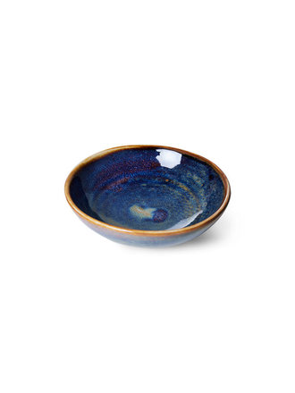 HK Living Small Dish Rustic Blue