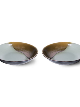 HK Living Curry Bowls Upside Down Set Of 2 Ace