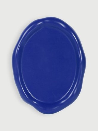 &k Tray cloud large blue