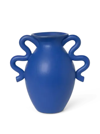 Ferm Living Verso Table Vase - Bright Blue