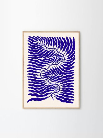 The Poster Club Linnéa Andersson, Little Blue