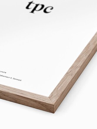 The Poster Club Oak Frame (50x50 cm)