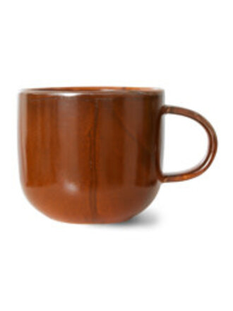HK Living CHEF CERAMICS: MUG, BURNED ORANGE