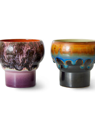 HK Living 70s Lungo Mugs Merge