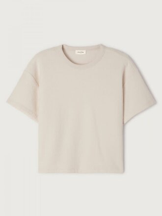 American Vintage DAMES-T-SHIRT BOBYPARK ECRU