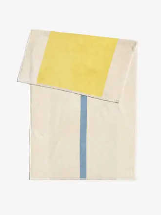 SUITE702 Strandlaken Sky Blue Yellow