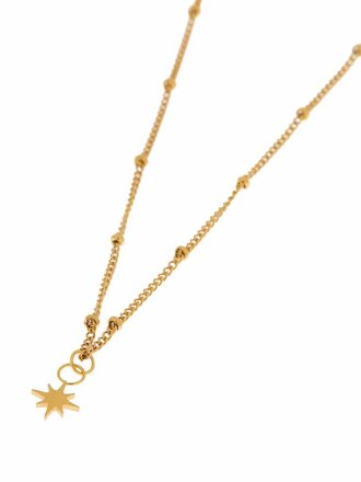 Label KIKI Star necklace gold