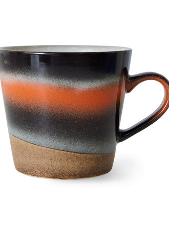 HK Living 70S CERAMICS: CAPPUCCINO MUG, HEAT