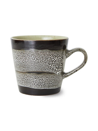 HK Living 70S CERAMICS: AMERICANO MUG, ROCK ON