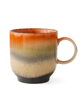 HK Living 70s ceramics: café mug robusta