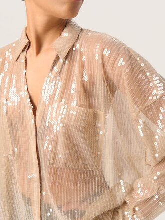 Soaked Charlee Shirt Spray Green