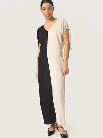 Soaked Cevina Dress Black And White