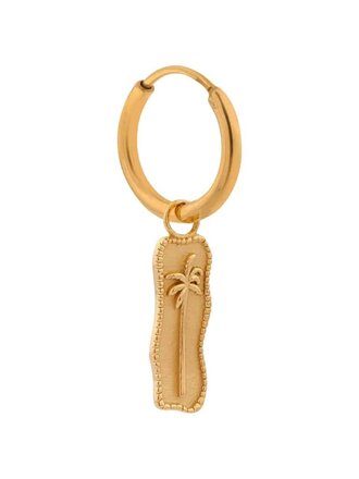 Label KIKI Palm beach hoop gold
