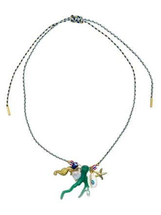 Bonnie Studios BONNIE PENDANT NECKLACE GREEN