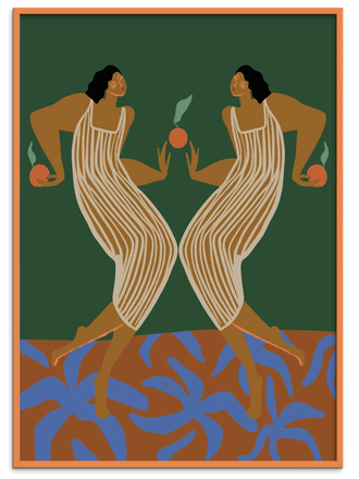 Poster & Frame Mirror- 40 x 50 cm