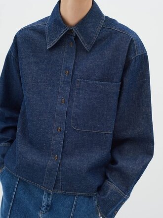 In Wear JAYAIW SHIRT Blue Denim