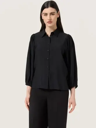 Soaked SLLEODORA SHIRT Black