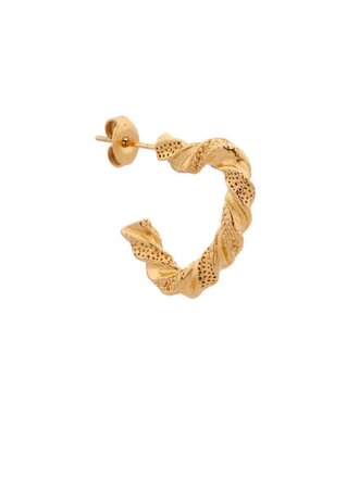 Label KIKI Twisted love hoop gold