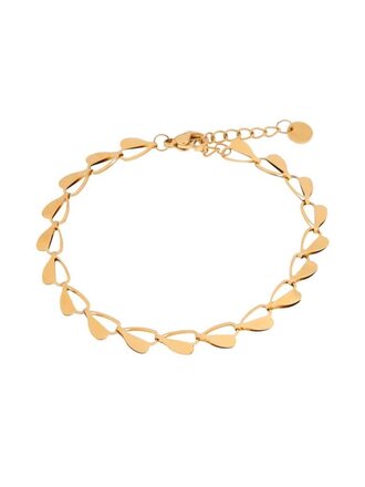 Label KIKI Half heart bracelet gold