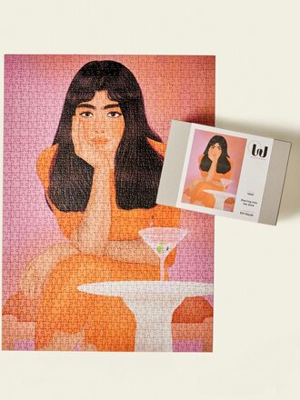 Wonderpieces »Staring into the Void« Puzzle | Illustration Elif Küçük