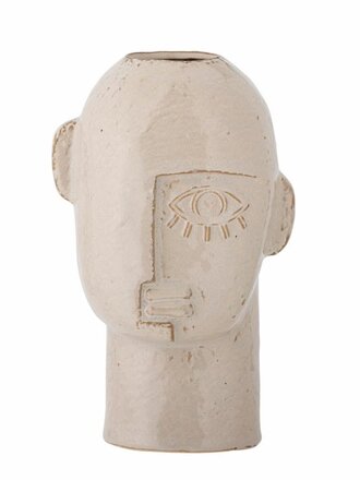 Bloomingville Lizzie Vase, Nature, Stoneware