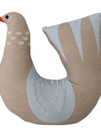 Bloomingville Trudy Cushion, Brown, Cotton OEKO-TEX®