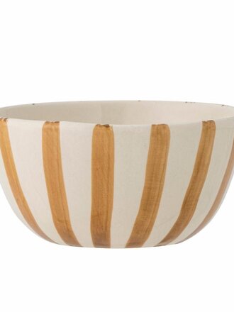 Bloomingville Begonia Bowl, Brown, Stoneware