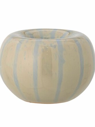 Bloomingville Agate Votive, Yellow, Stoneware