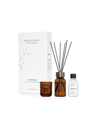 Wellmark HOME FRAGRANCE SET – CEDARWOOD