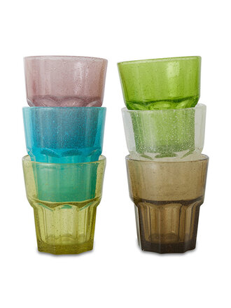 HK Living Mineral Water Glasses Set Of 6