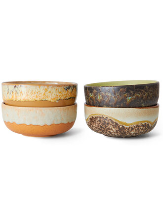 HK Living 70s Tapas Bowls Set Of 4 Drift