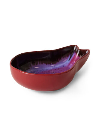 HK Living Shell Tapas Bowl Dragonfruit