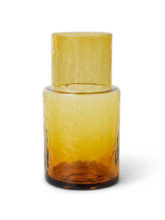 HK Living Tube Carafe Amber