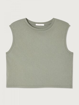 American Vintage Damessinglet Ouky Groen Grijs Vintage