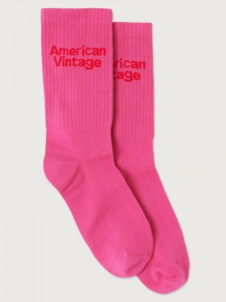 American Vintage Sokken Clypson Strawberry