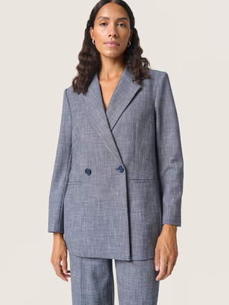 Soaked Farren Blazer Night Sky