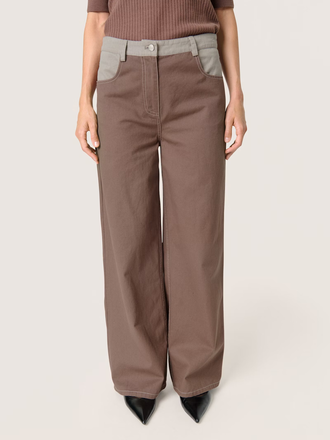 Soaked Callan Pants Coffee Quartz