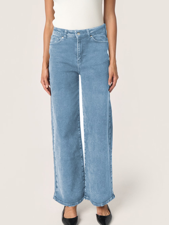 Soaked Vanessa Pants Light Blue Denim