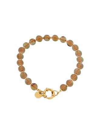 Label KIKI Brown flame bracelet gold