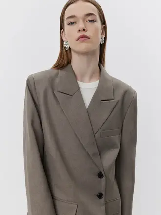 Sofie Schnoor Harper Blazer Warm Stone