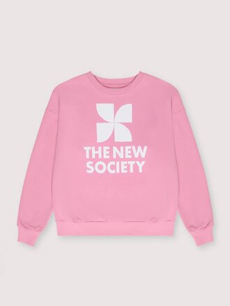 The New Society Mykonos Woman Sweatshirt Hibiscus